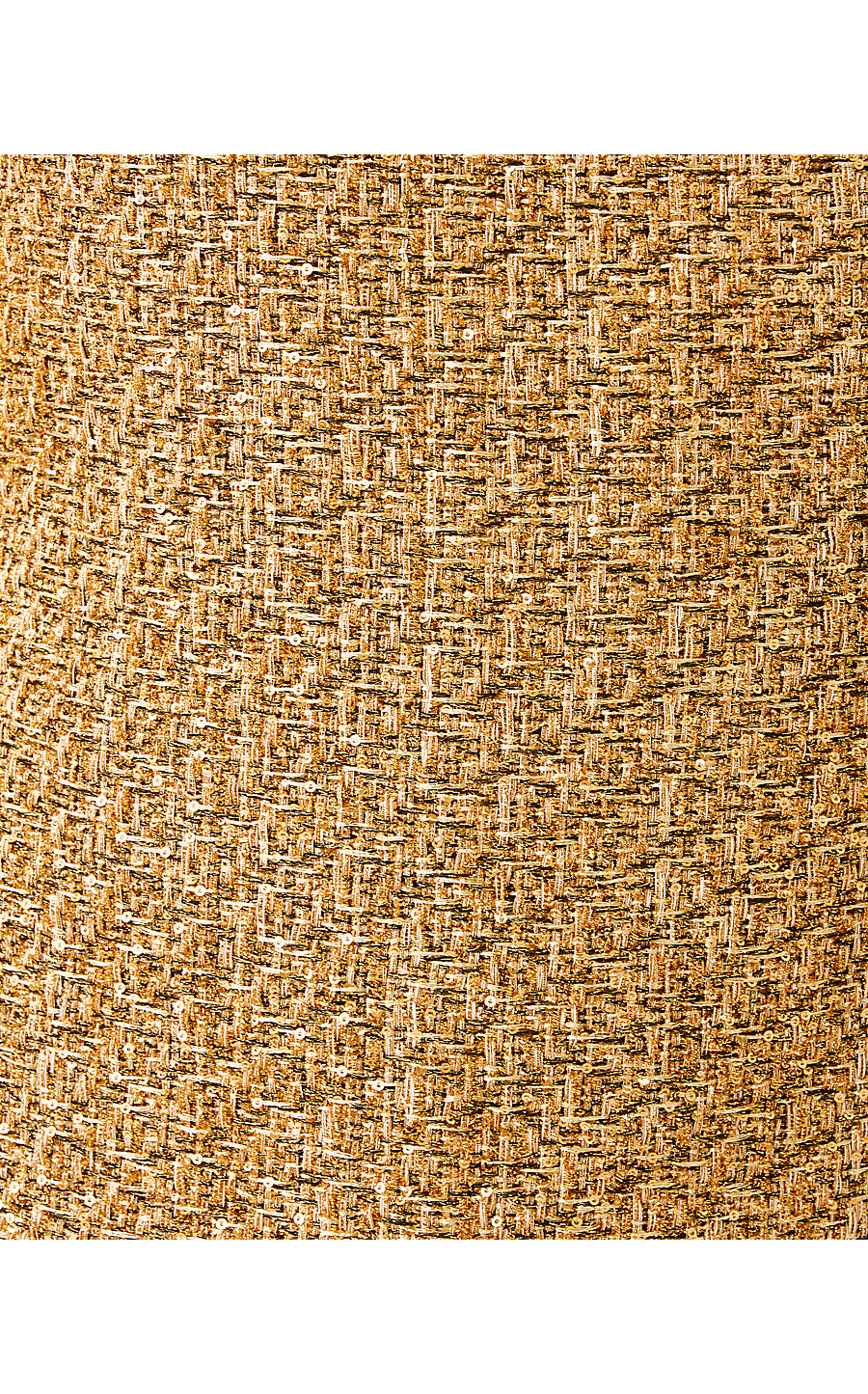 CORA SKIRTED ROMPER, GOLD METALLIC GOLDEN GLOW BOUCLE