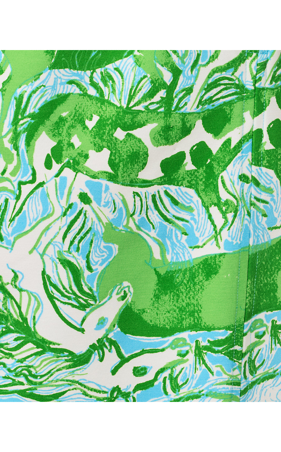 PAYSON DRESS, CAPRI BLUE GALLOPING GALS