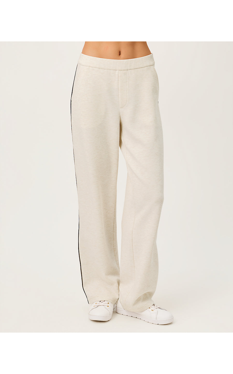 NASSAU LOUNGE PANT UPF 50+, HEATHERED COCONUT