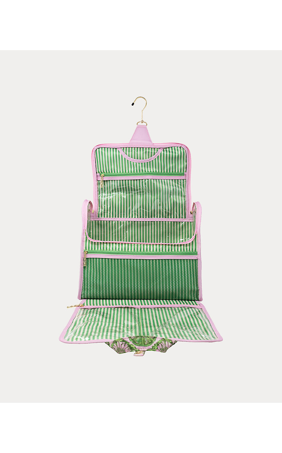 Hanging Toiletry Bag - Tropical Tiles
