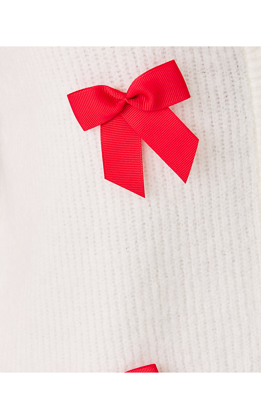 ZARIE CARDIGAN, COCONUT PARTY BOWS