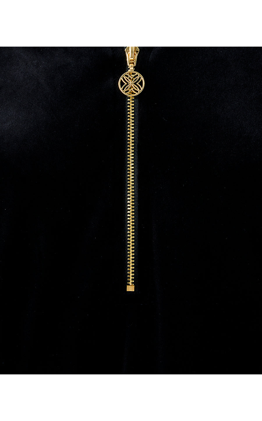 ELENI VELOUR DRESS, NOIR