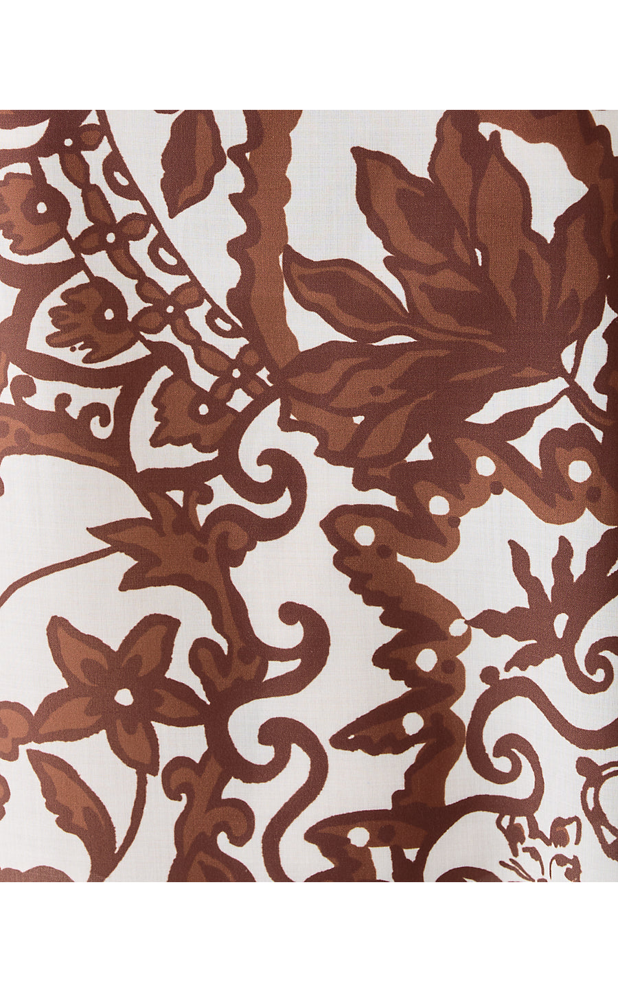 BRITTINA TUNIC, BEACHCOMBER BROWN SPICY SOCIALITE ENGINEERED TUNIC SM