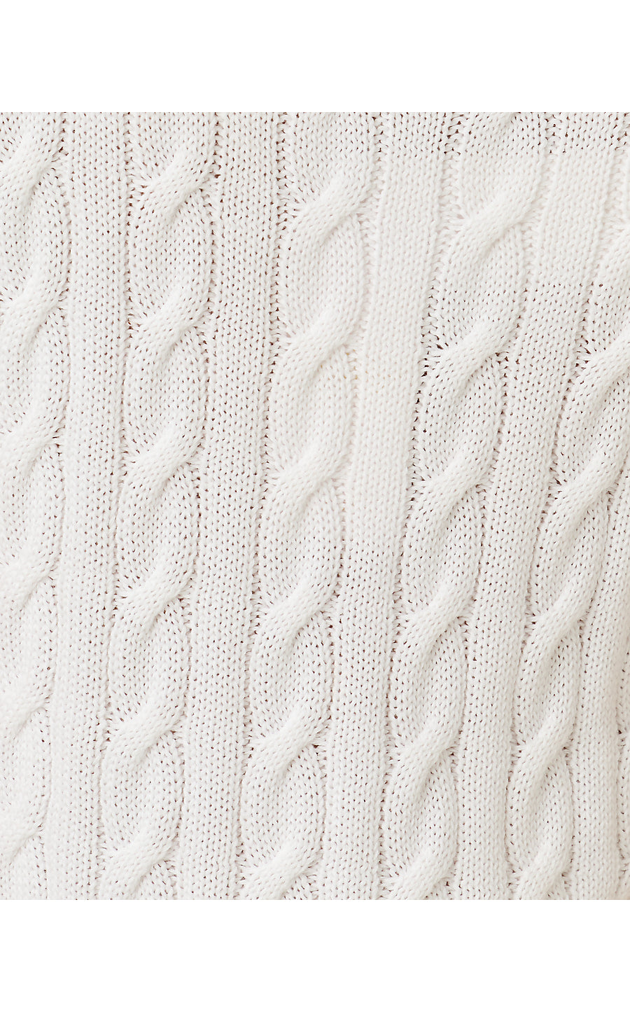 BROCKTON CREW NECK SWEATER, RESORT WHITE