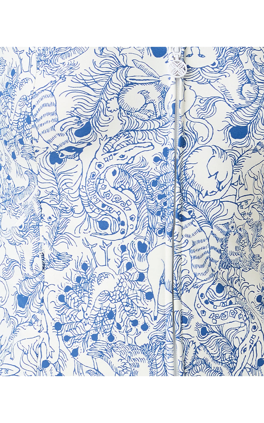 BARBADOS ZIP-UP JACKET UPF 50+, STARLIGHT NAVY CROSSGRAIN ZOOLOGY