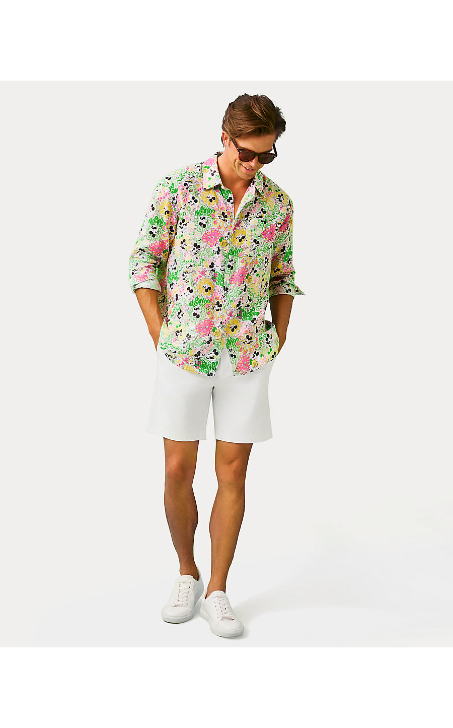 MENS STUFF ADDISON SHIRT, MULTI THROWBACK DISNEY