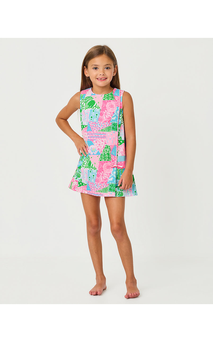 LITTLE LILLY CLASSIC SHIFT, MULTI CRAZY QUILT