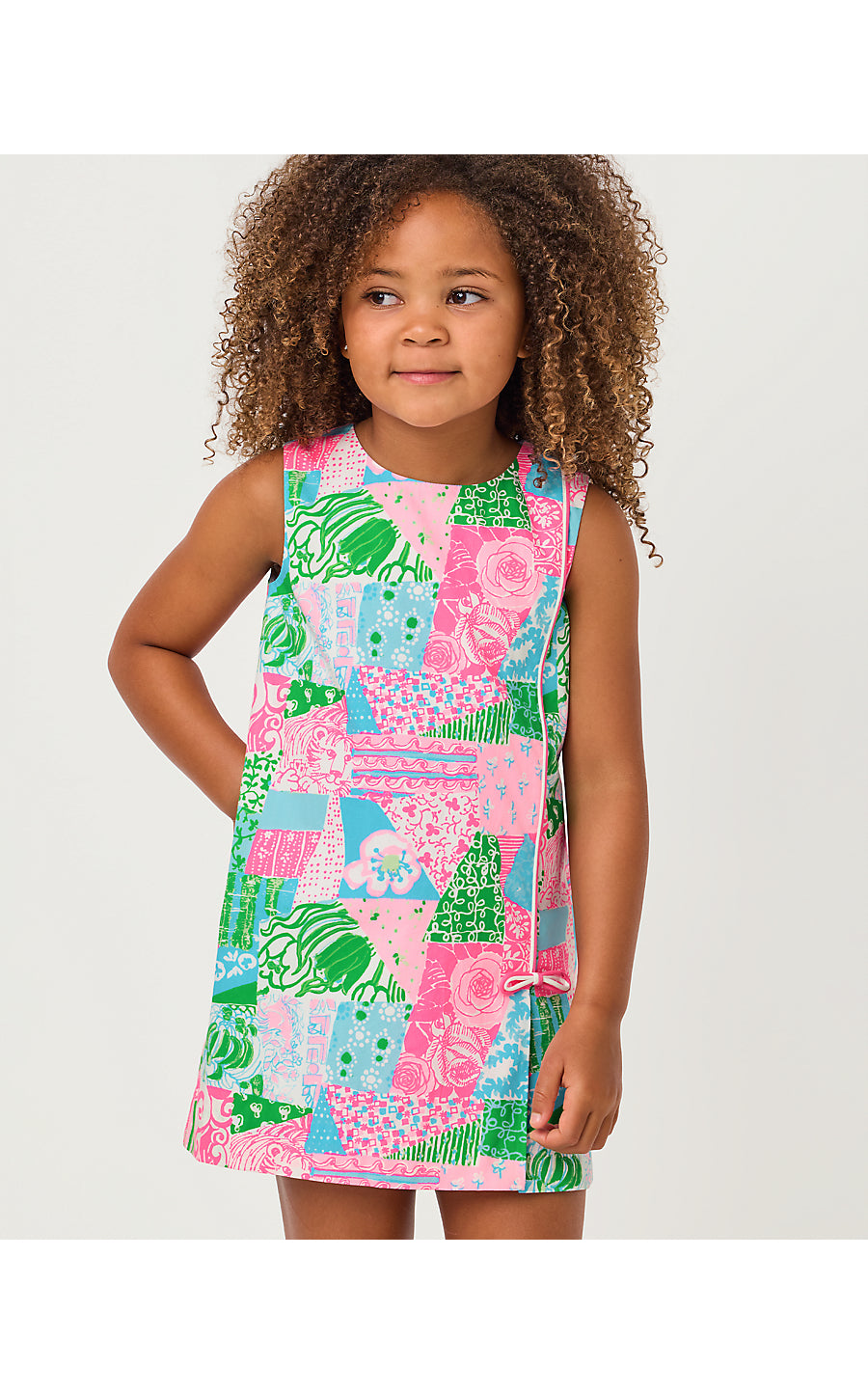 LITTLE LILLY CLASSIC SHIFT, MULTI CRAZY QUILT