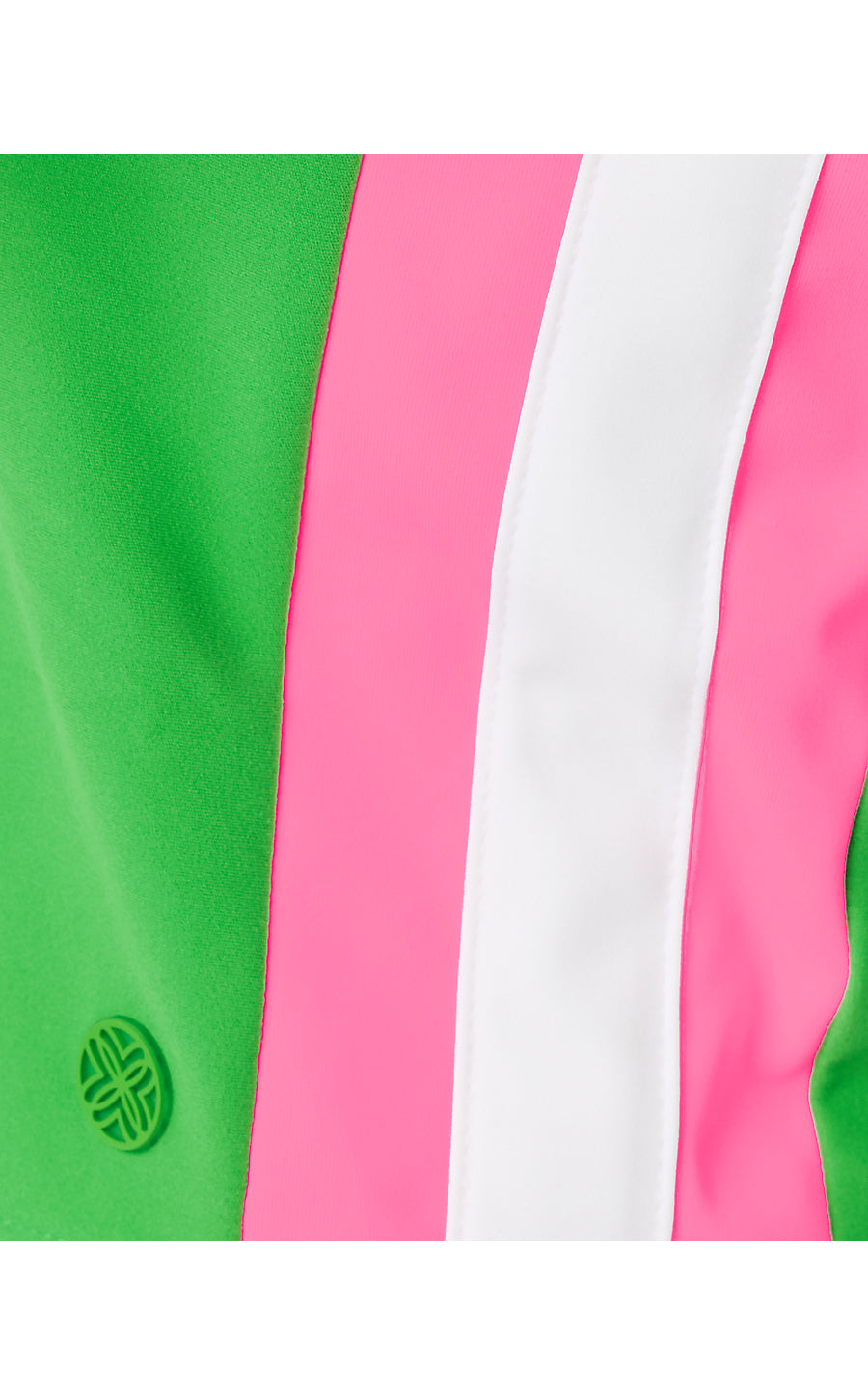 ARI BRA TANK UPF 50+, PUTTING GREEN COLORBLOCK STRIPE