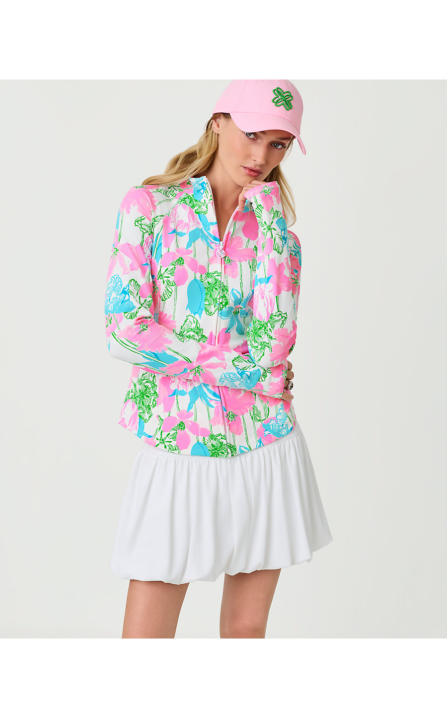 GIORGIE BUBBLE SKORT UPF 50+, RESORT WHITE