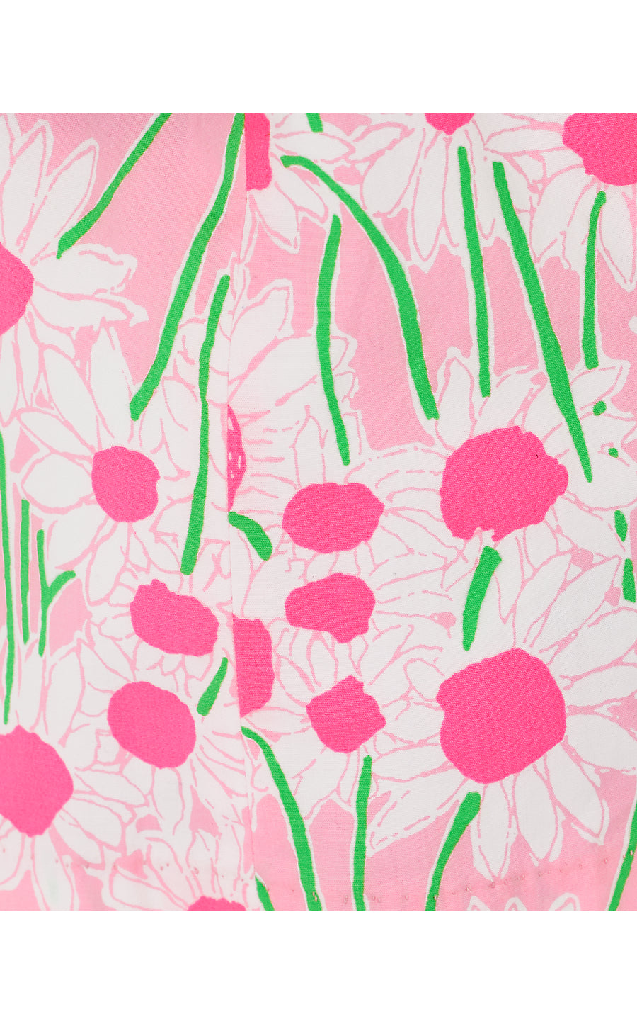 MINI DELORES DRESS, CONCH SHELL PINK SUNNY DAISIES