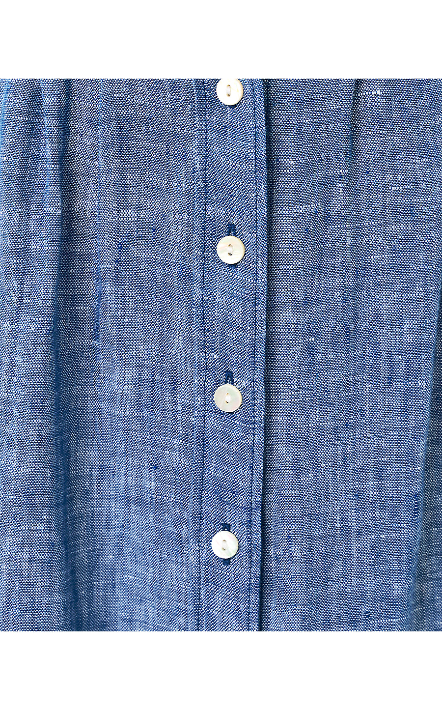 TONYA LINEN MIDI SHIRTDRESS, STARLIGHT NAVY X RESORT WHITE
