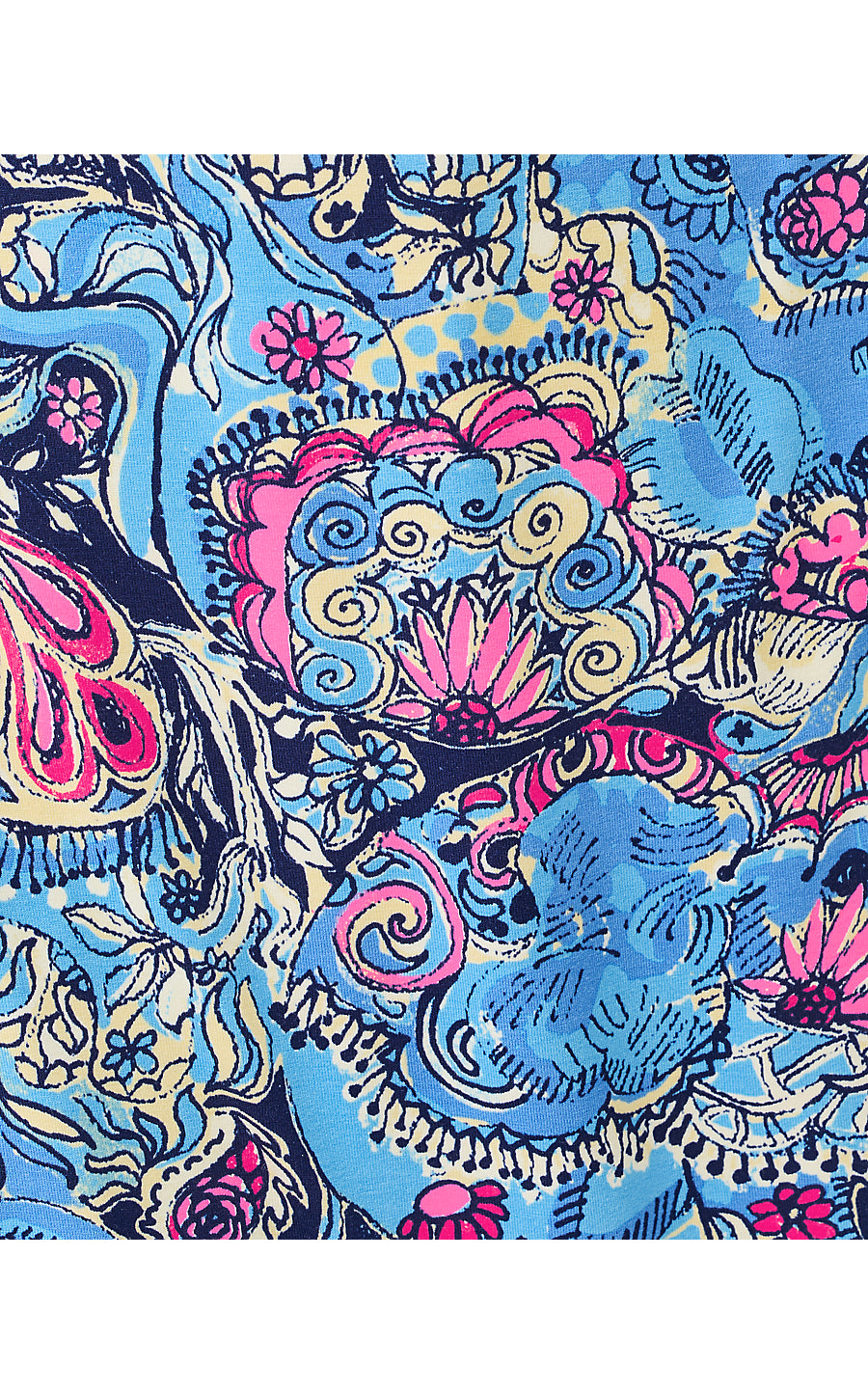 IZOLA DRESS UPF 50+, MULTI PAISLEY PARADE ENGINEERED KNIT DRESS