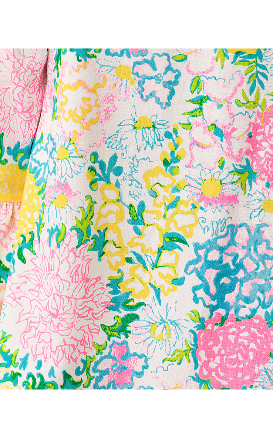 RAYANNA TUNIC DRESS, MULTI LILLY GARDEN