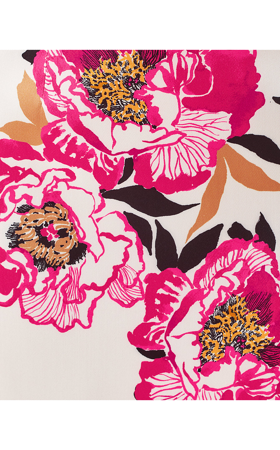 LOUETTA MIDI SKIRT, COCONUT PEONY PERFECTION ENGINEERED SKIRT
