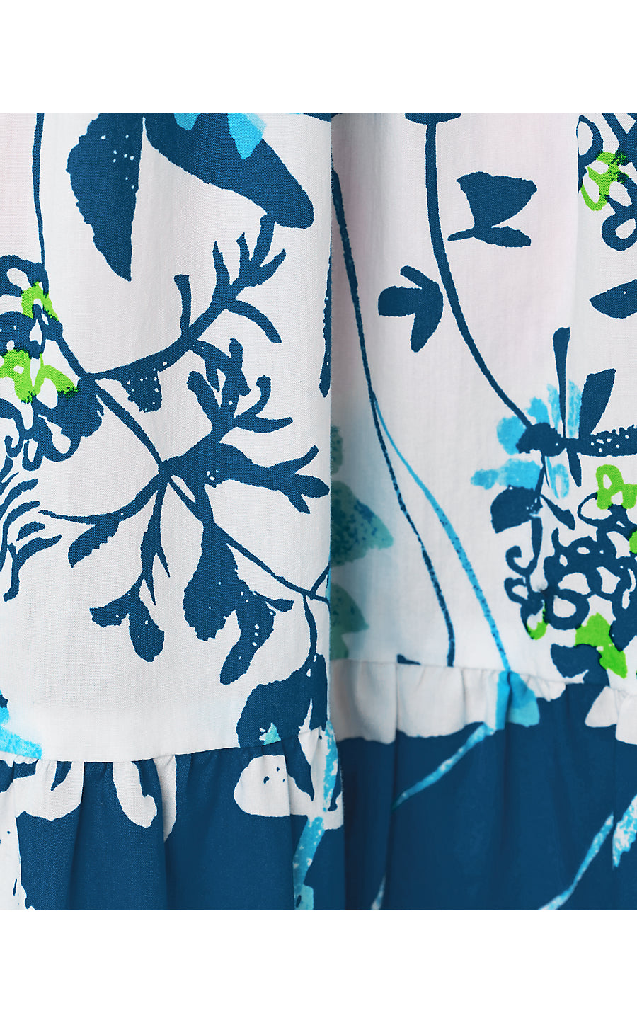 ATHYN SMOCKED MAXI DRESS, RESORT WHITE SEA BLOOMS
