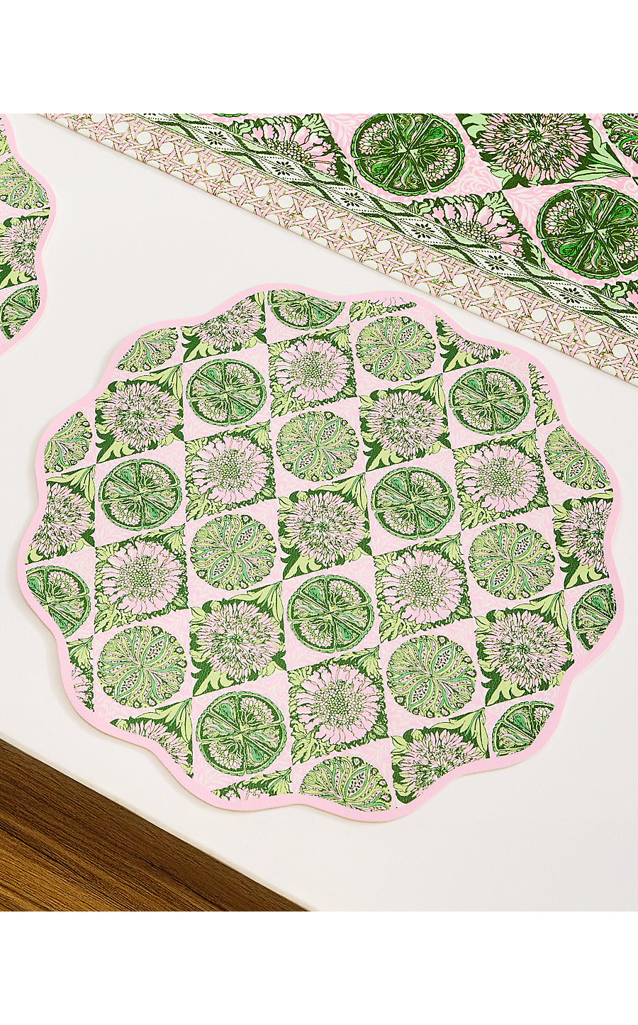 Reversible Placemat, Tropical Tiles