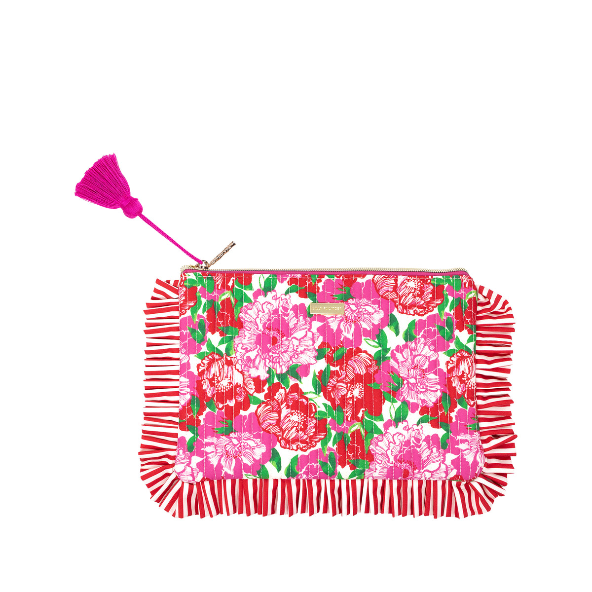Ruffle Pouch, Maggies Bouquet