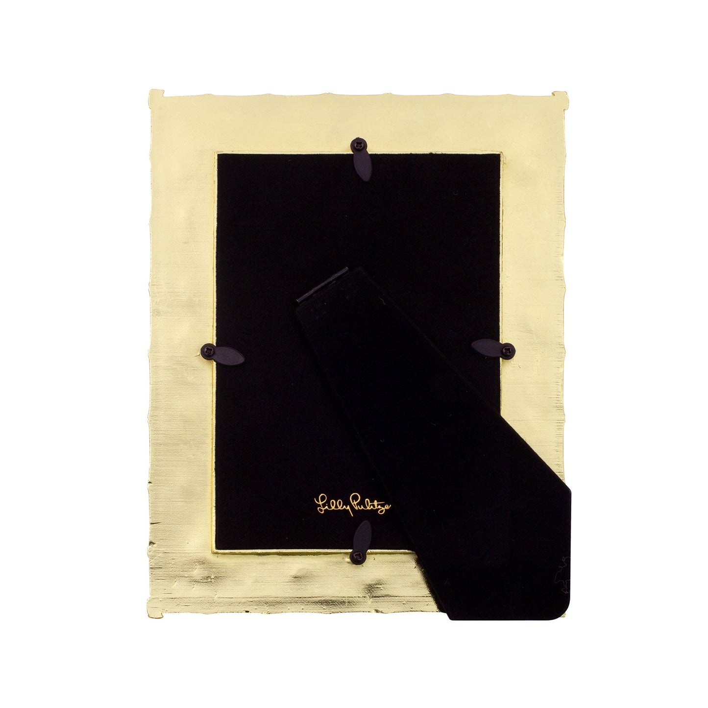 Enamel 5" X 7" Picture Frame, Bamboo (White)