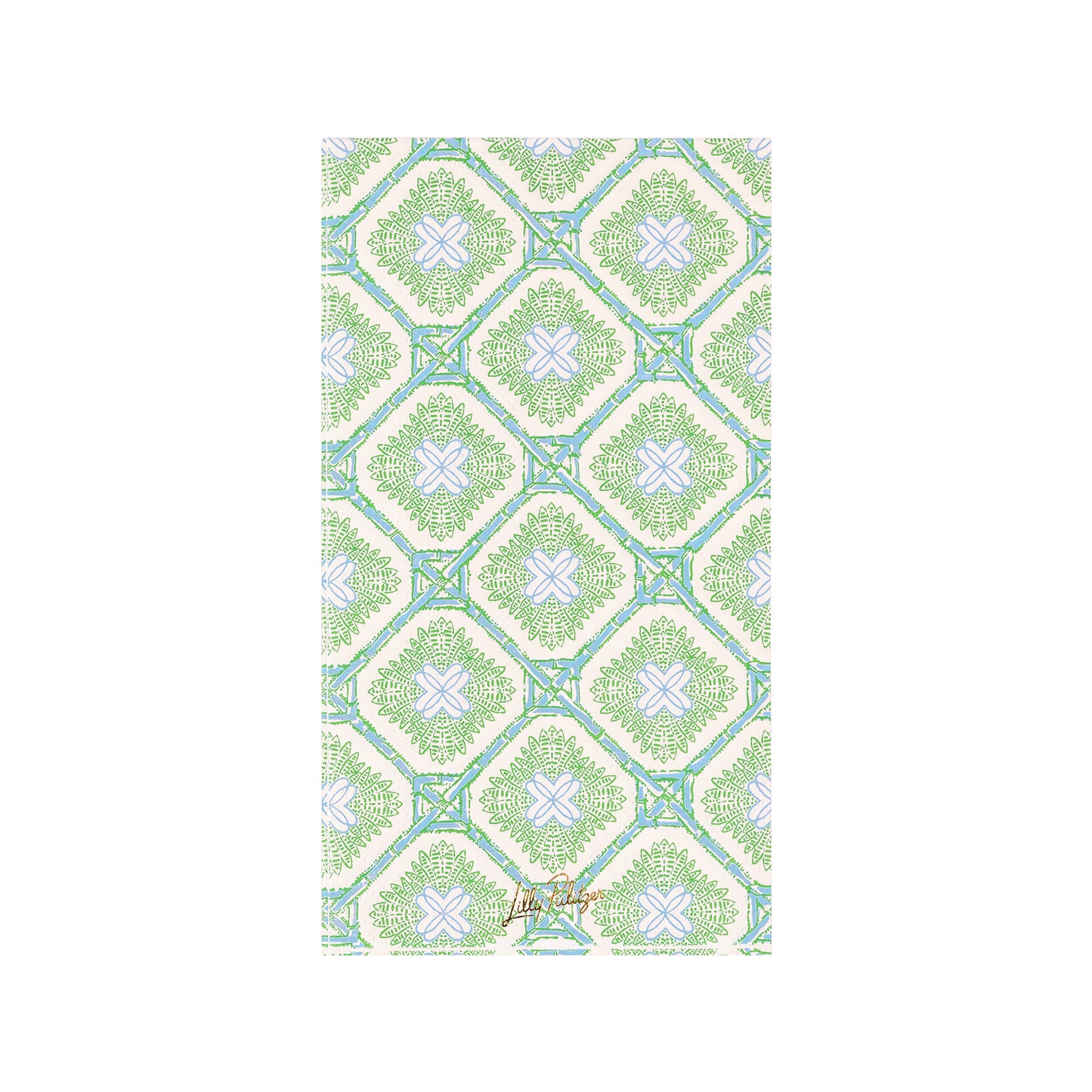 Paper Dinner Napkins, Bamboo Logo Trellis