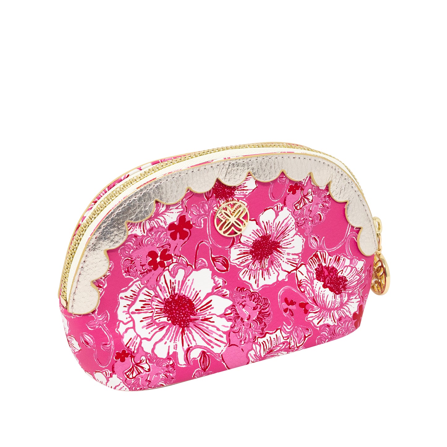 Scallop Pouch Set, Glowing Gardens/Feeling Poppy