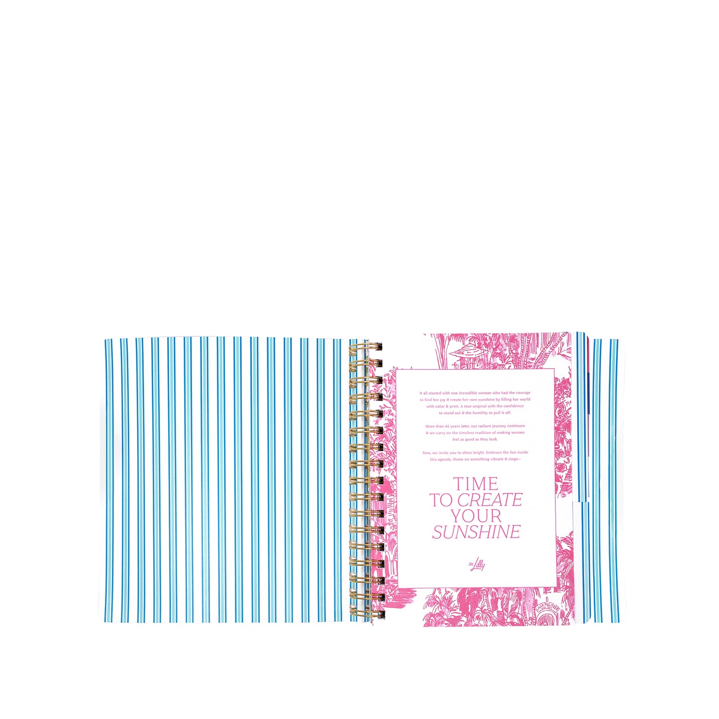 17 Month Soft Cover Planner 2026-2027, Shell Shine