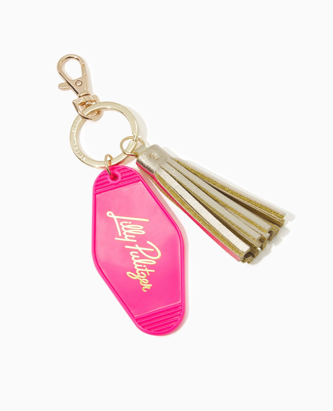 GWP KEY CHAIN, GOLD METALLIC
