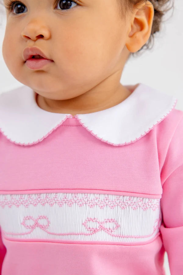 Rigsby Romper,
Hamptons Hot Pink/Worth Ave White