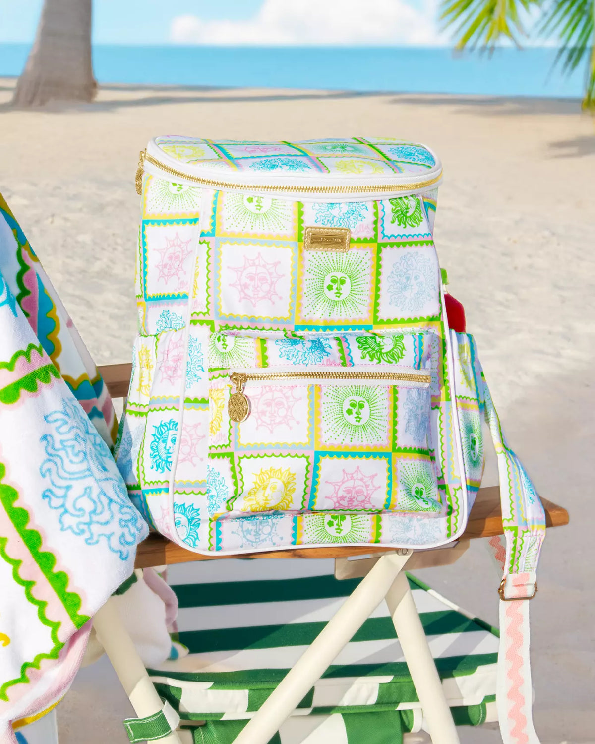 Backpack Cooler, Sun Tiles Home