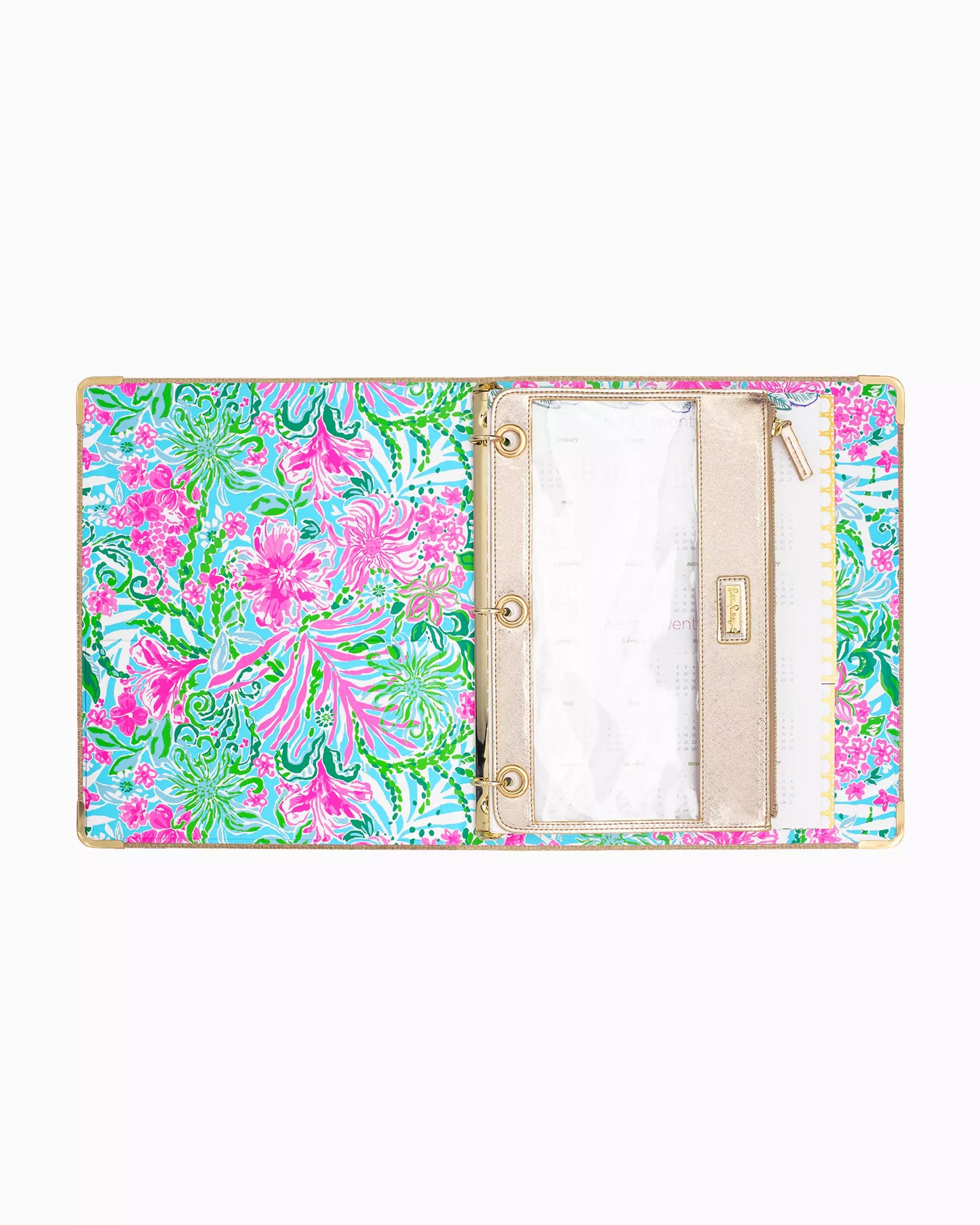 Luxe Binder and Pouch, Grasscloth