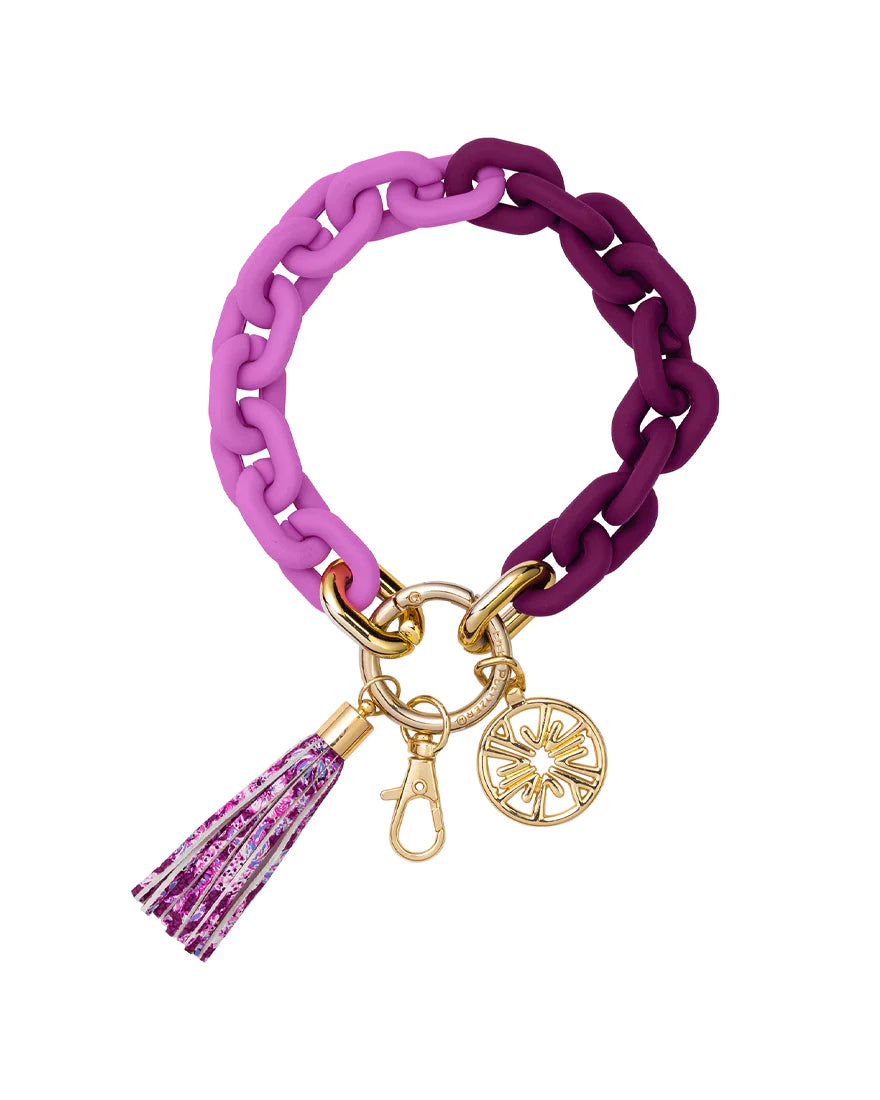 Chain Keychain, Amerena Cherry Tropical with a Twist