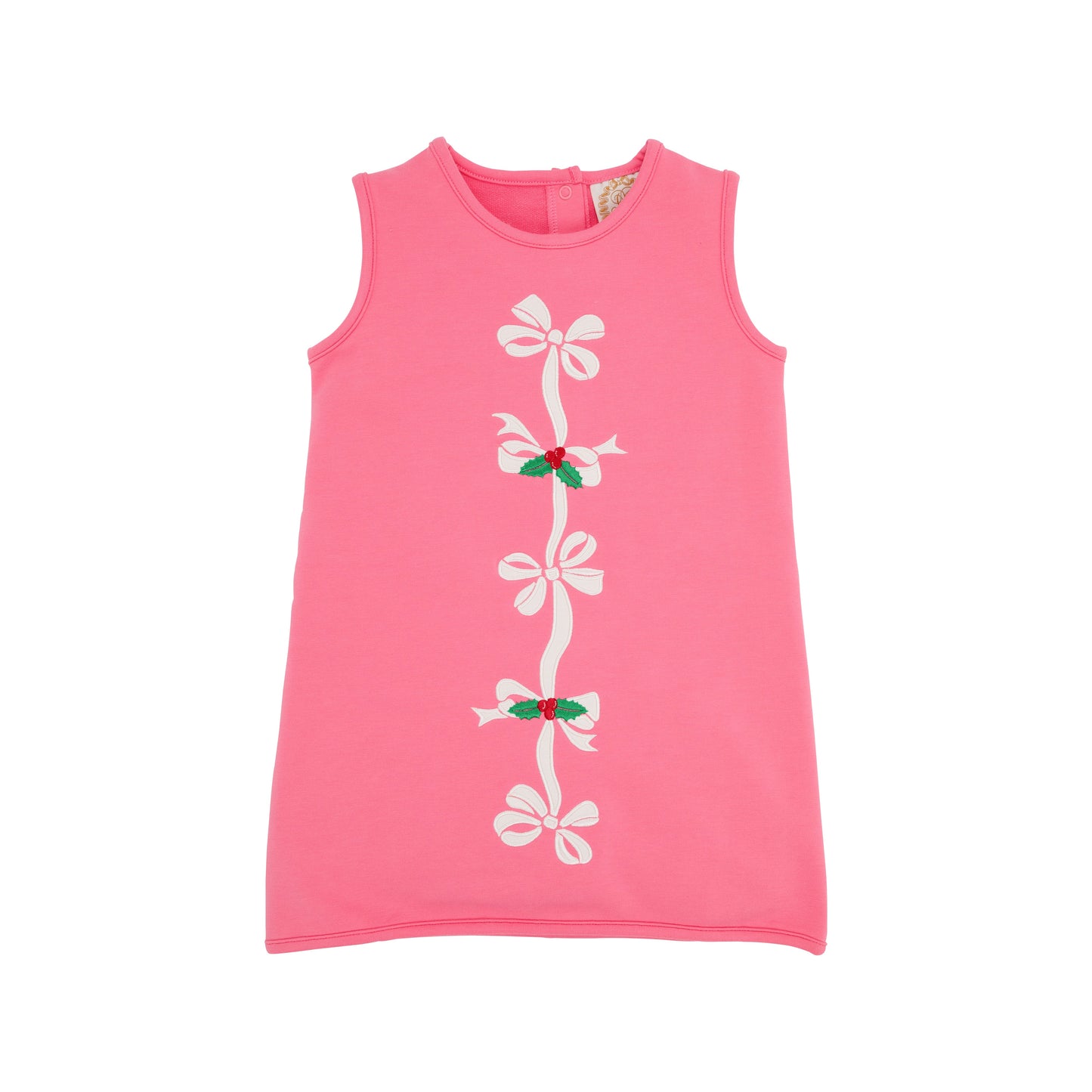 Annie Apron Dress - Bows,
Romany Rose/Bows
