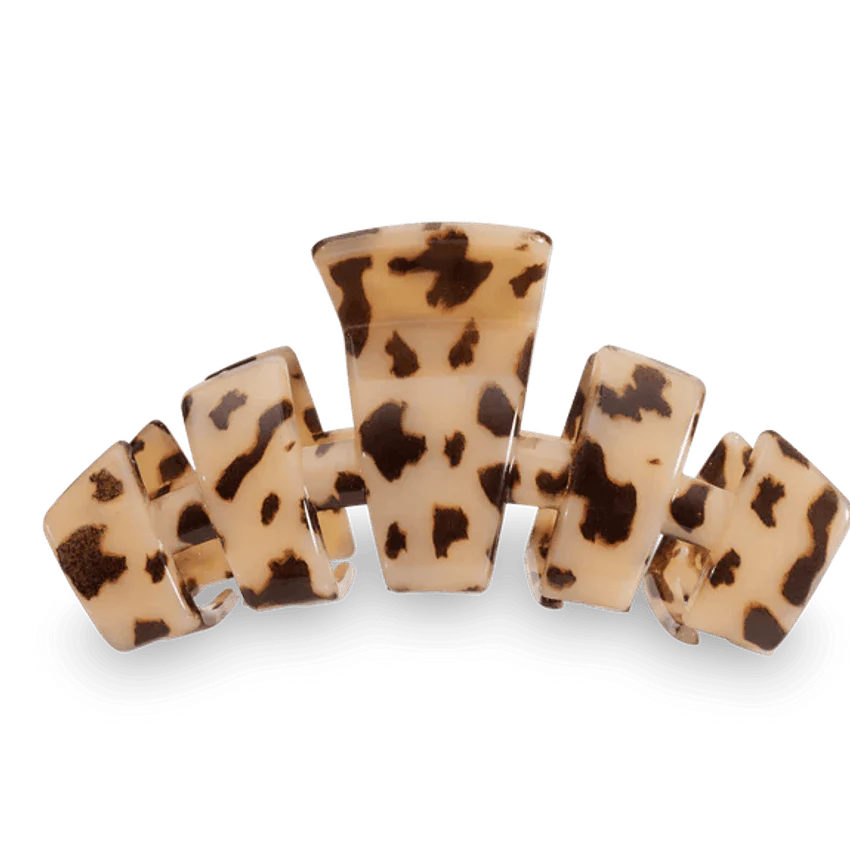 Teleties Classic Hair Clip - Blonde Tortoise
