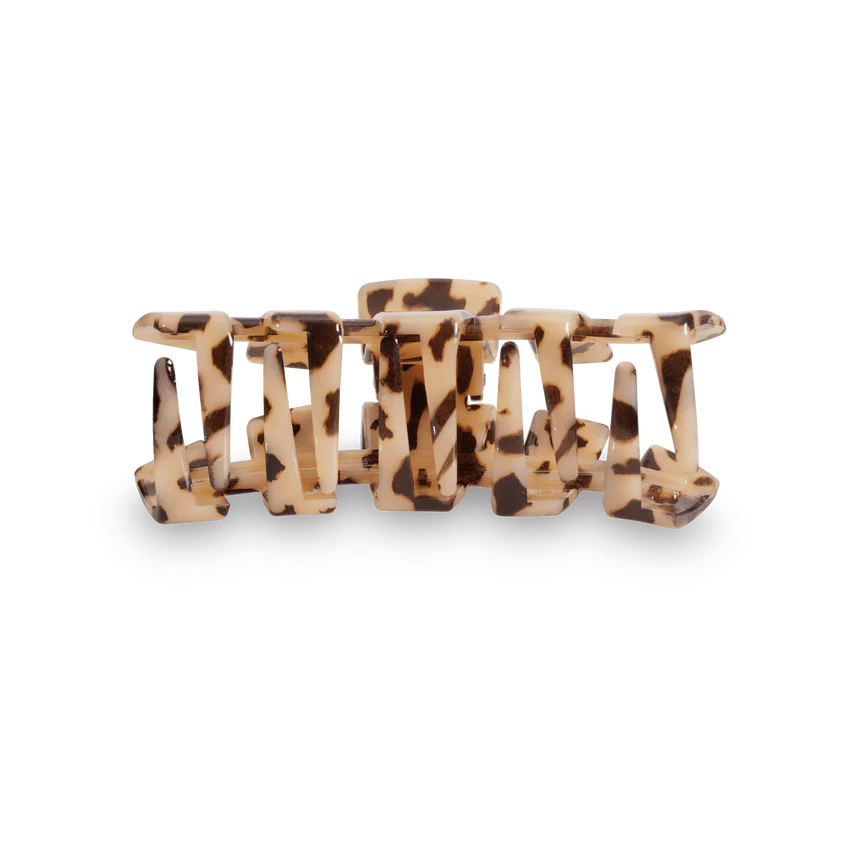 Teleties Classic Hair Clip - Blonde Tortoise