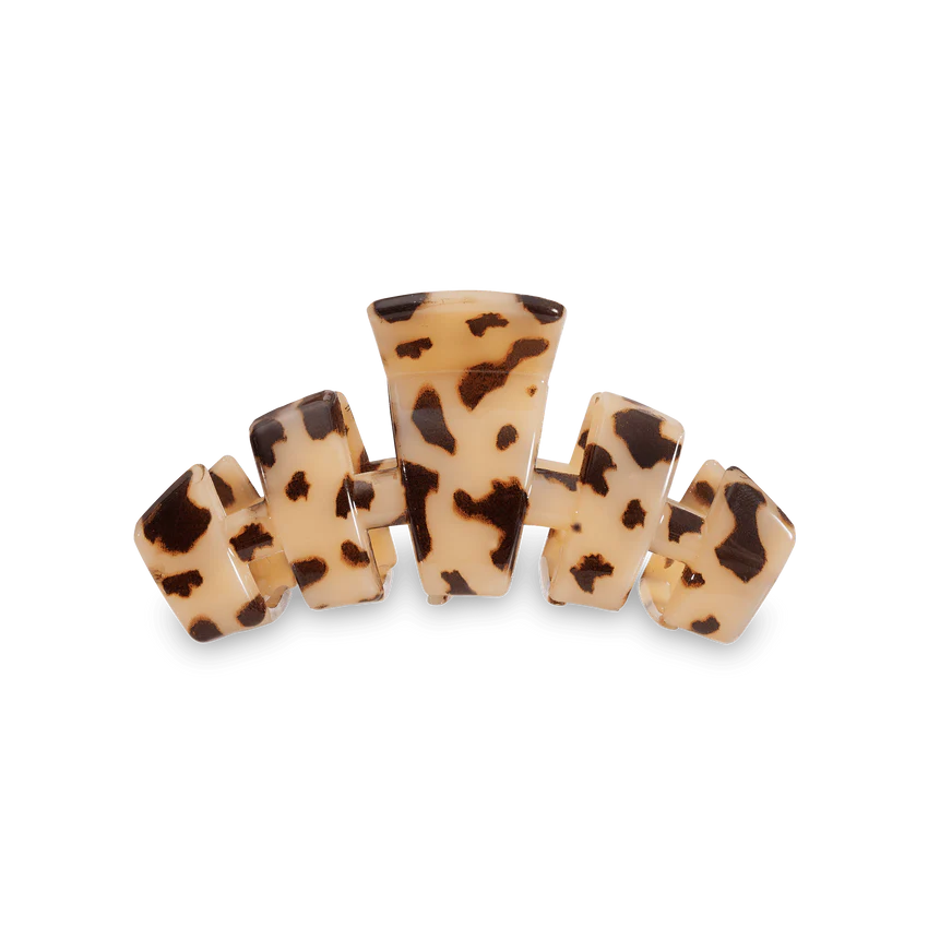 Teleties Classic Hair Clip - Blonde Tortoise