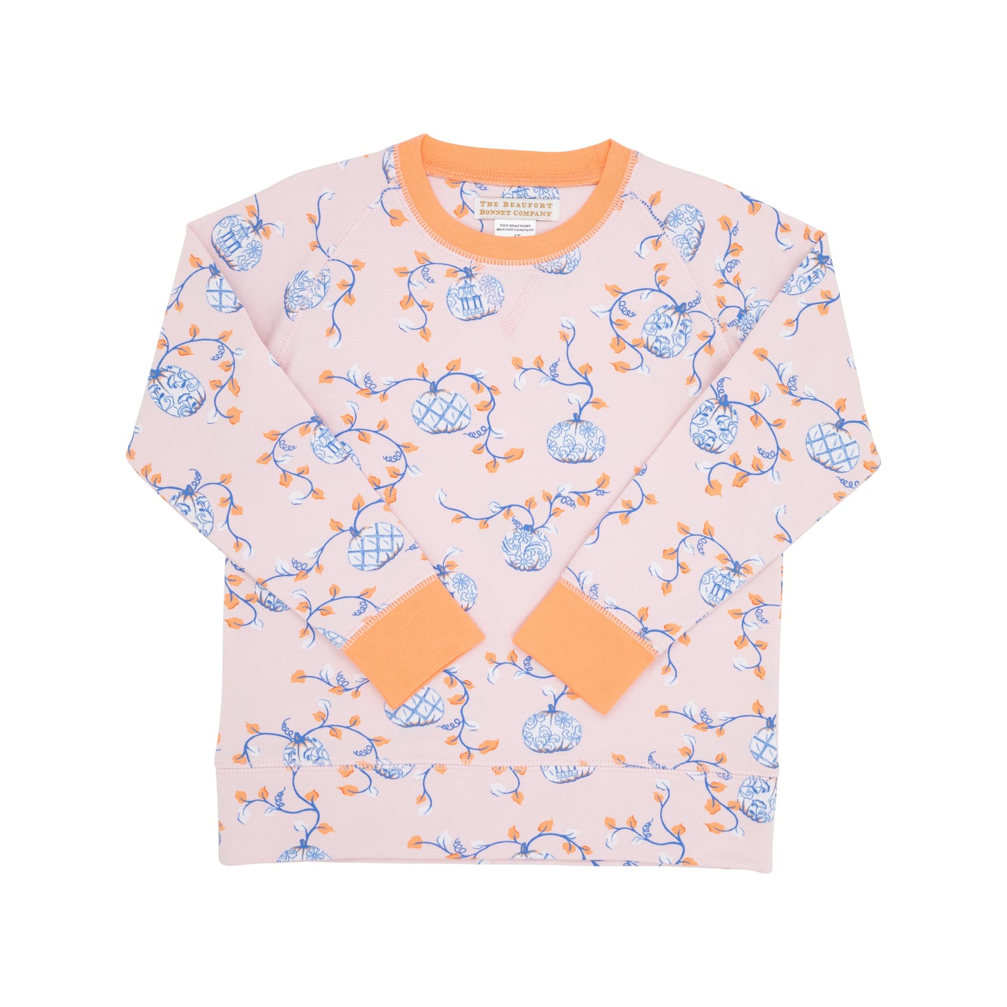 Cassidy Comfy Crewneck - Girls - French Terry,
Gourd-geous/Seashore Sherbet