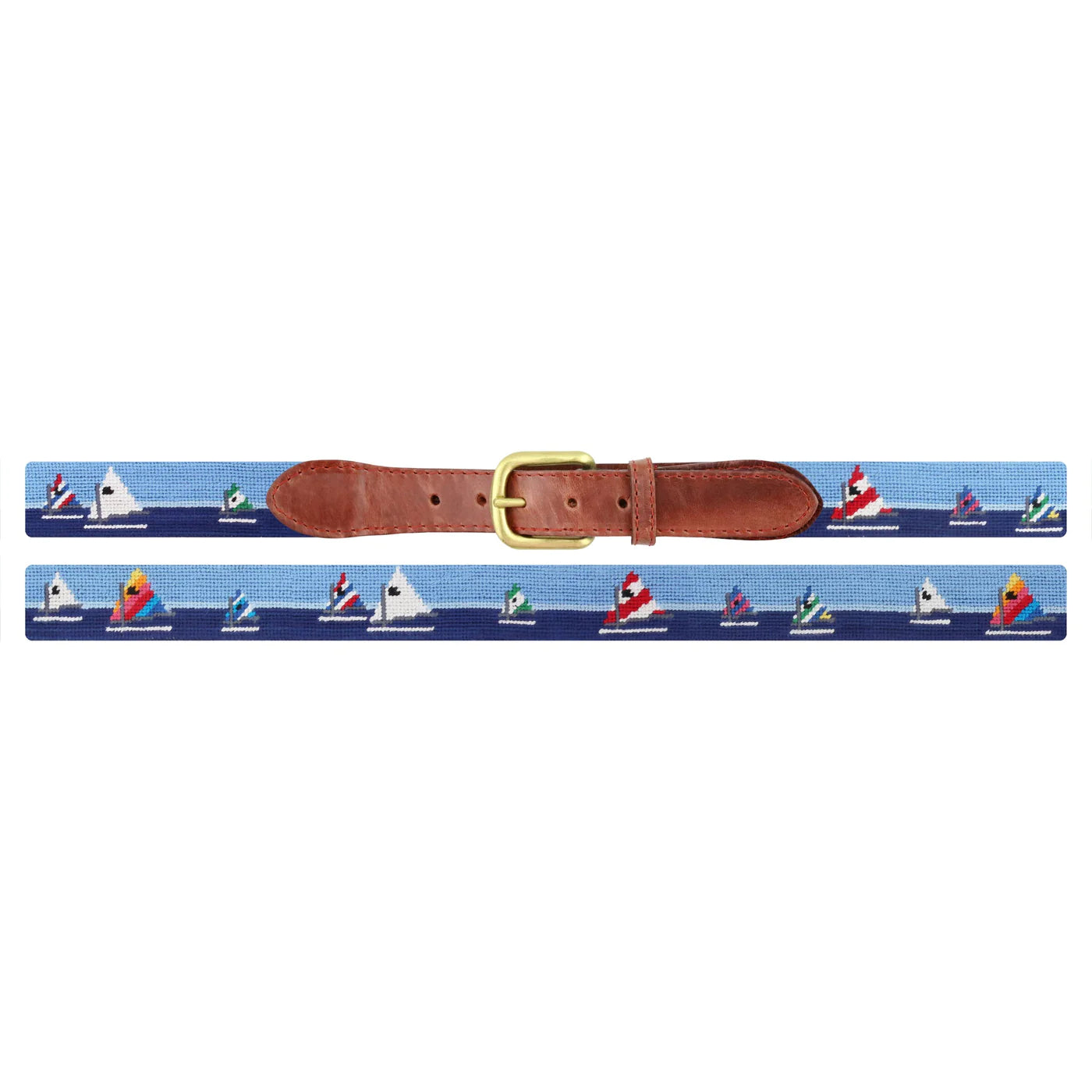 NEEDLEPOINT BELT, DAY SAILOR