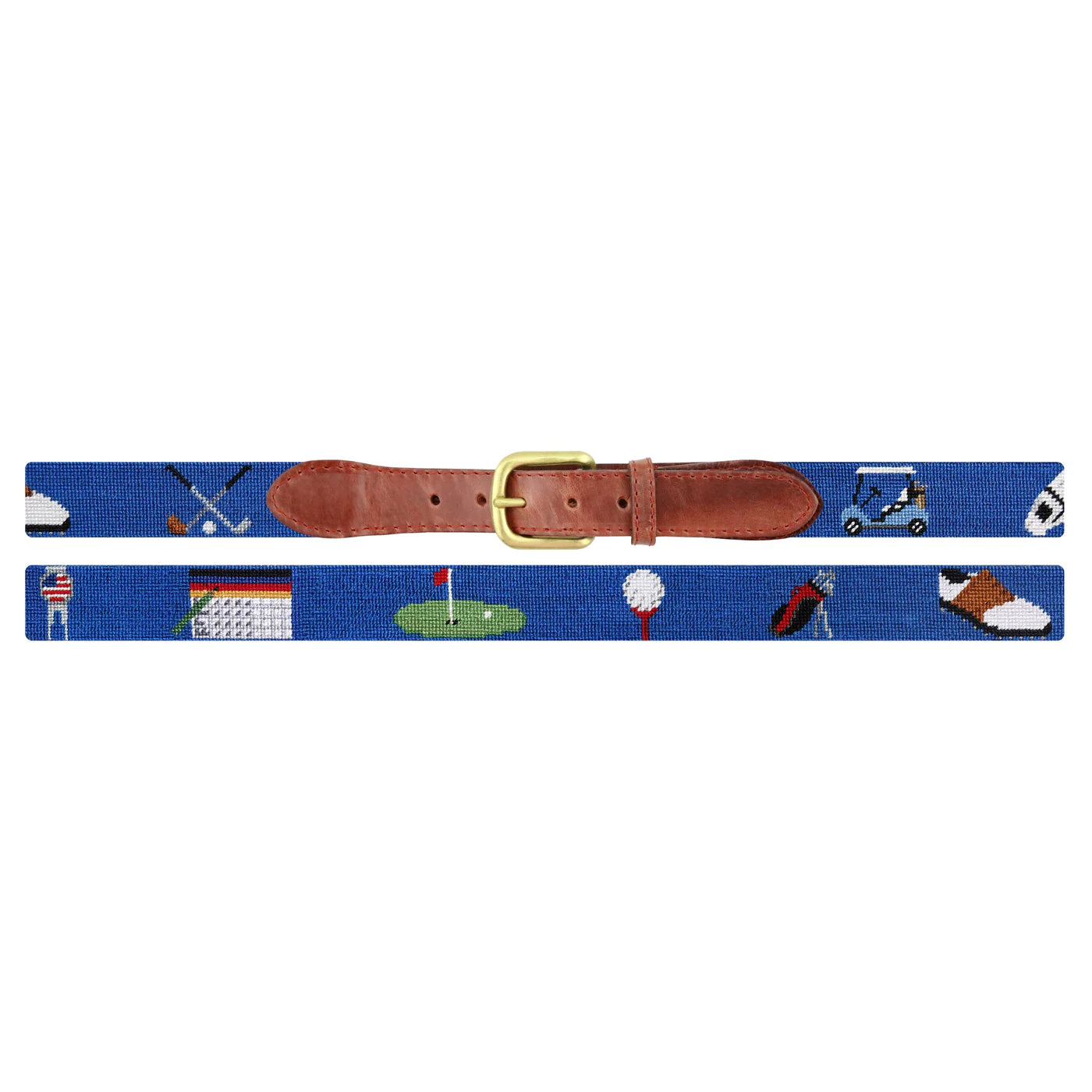 NEEDLEPOINT BELT, GOLFER'S LIFE