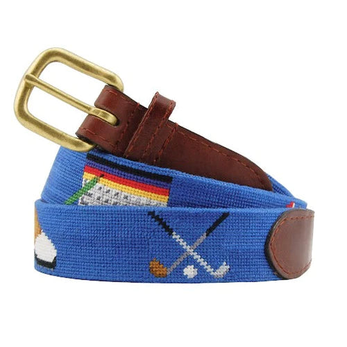 NEEDLEPOINT BELT, GOLFER'S LIFE