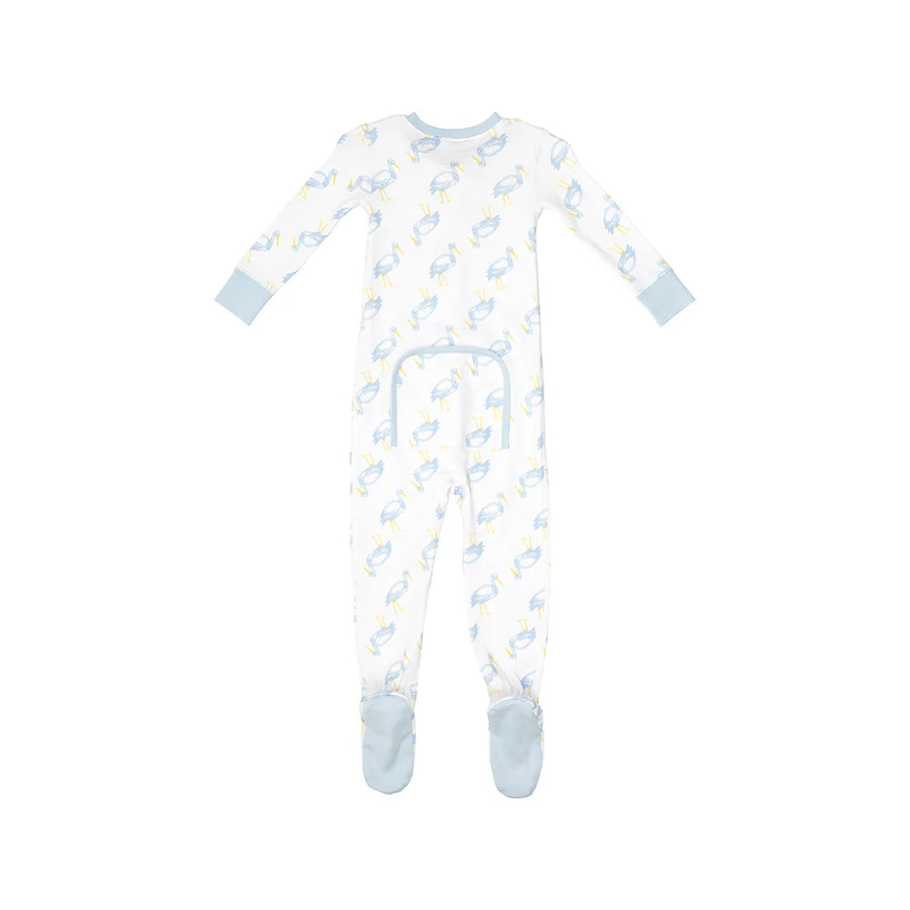 Knox's Night Night Footed,
Sir Proper Stork/Buckhead Blue