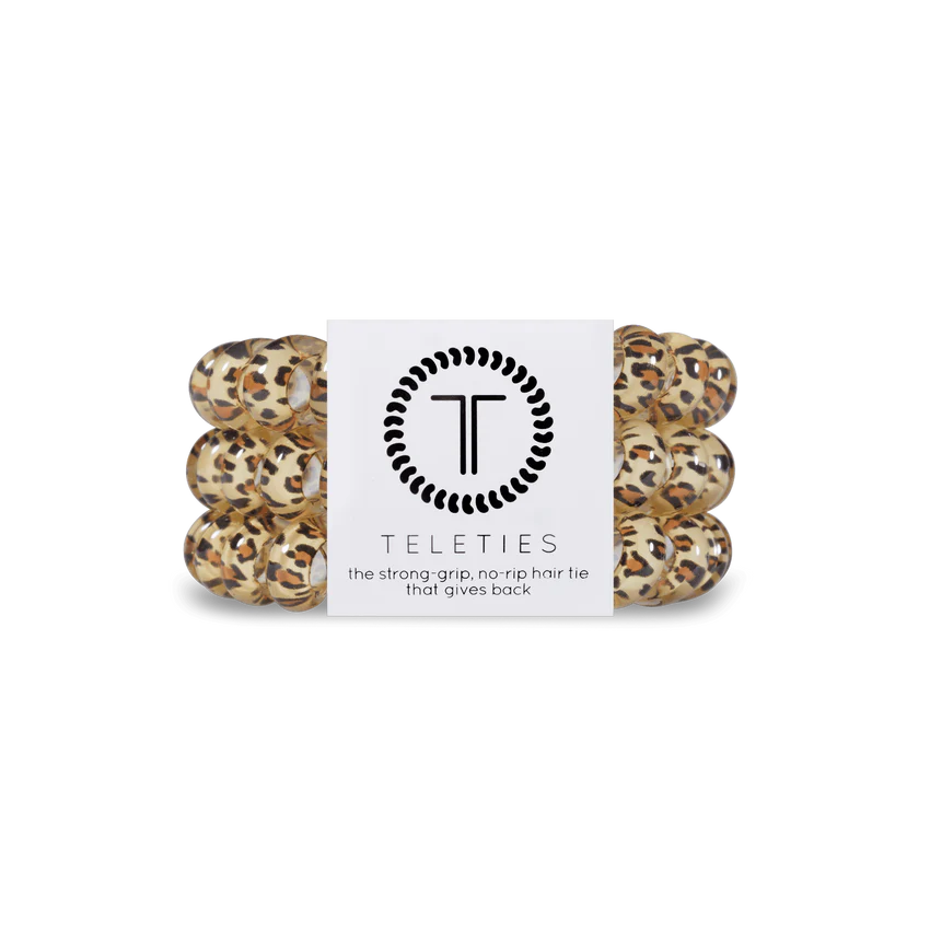 Teleties Hair Tie - Leopard