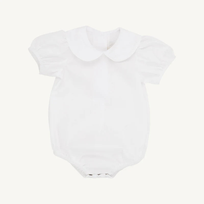 Maude's Peter Pan Collar Onesie (Short Sleeve Woven)