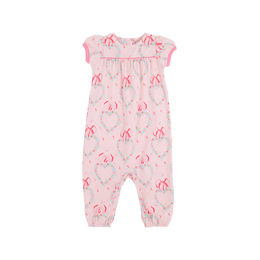 Penny's Playsuit - Fancy Like Floral with Hamptons Hot Pink