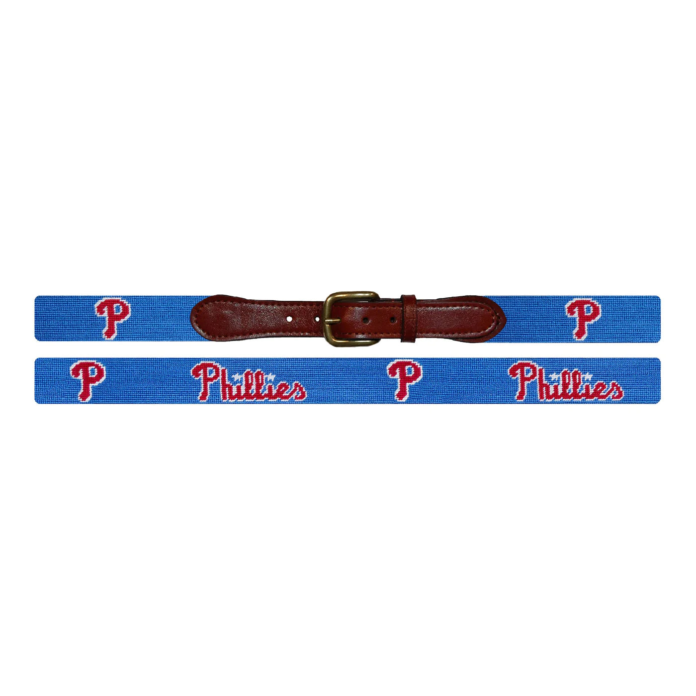 NEEDLEPOINT BELT, PHILLIES