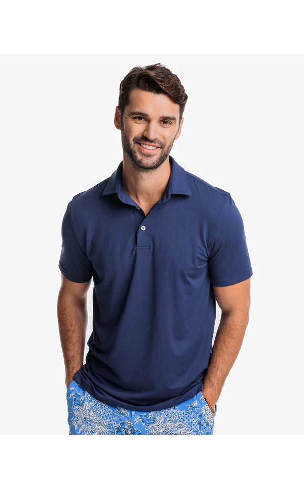 Lilly Pulitzer x Southern Tide Ryder Polo, True Navy