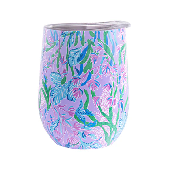 Stainless Steel Wine Tumbler, Seacret Escape