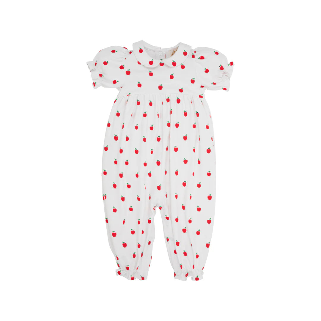 Short Sleeve Britt Romper - Pima,
Egerton Apples