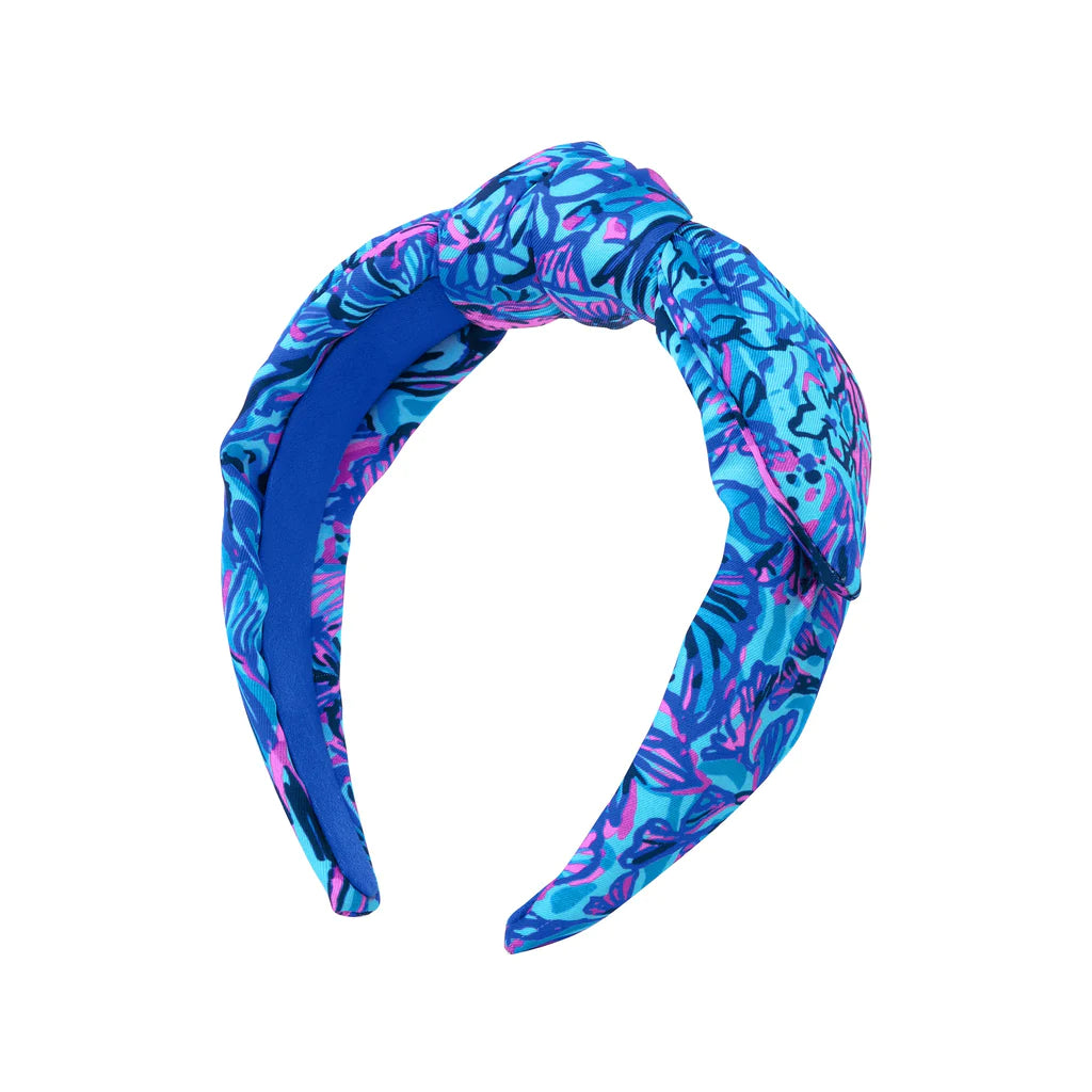 Side Twist Knotted Headband, Shells N Bells