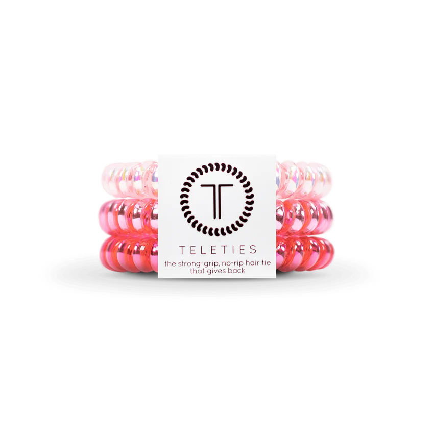 Teleties Hair Tie - Think Pink