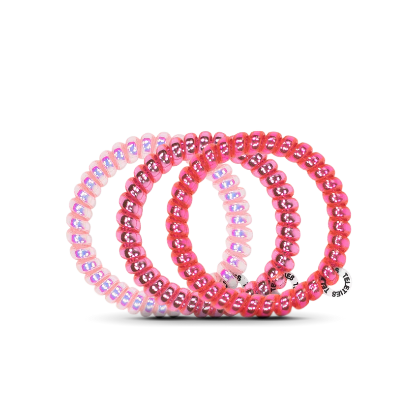 Teleties Hair Tie - Think Pink